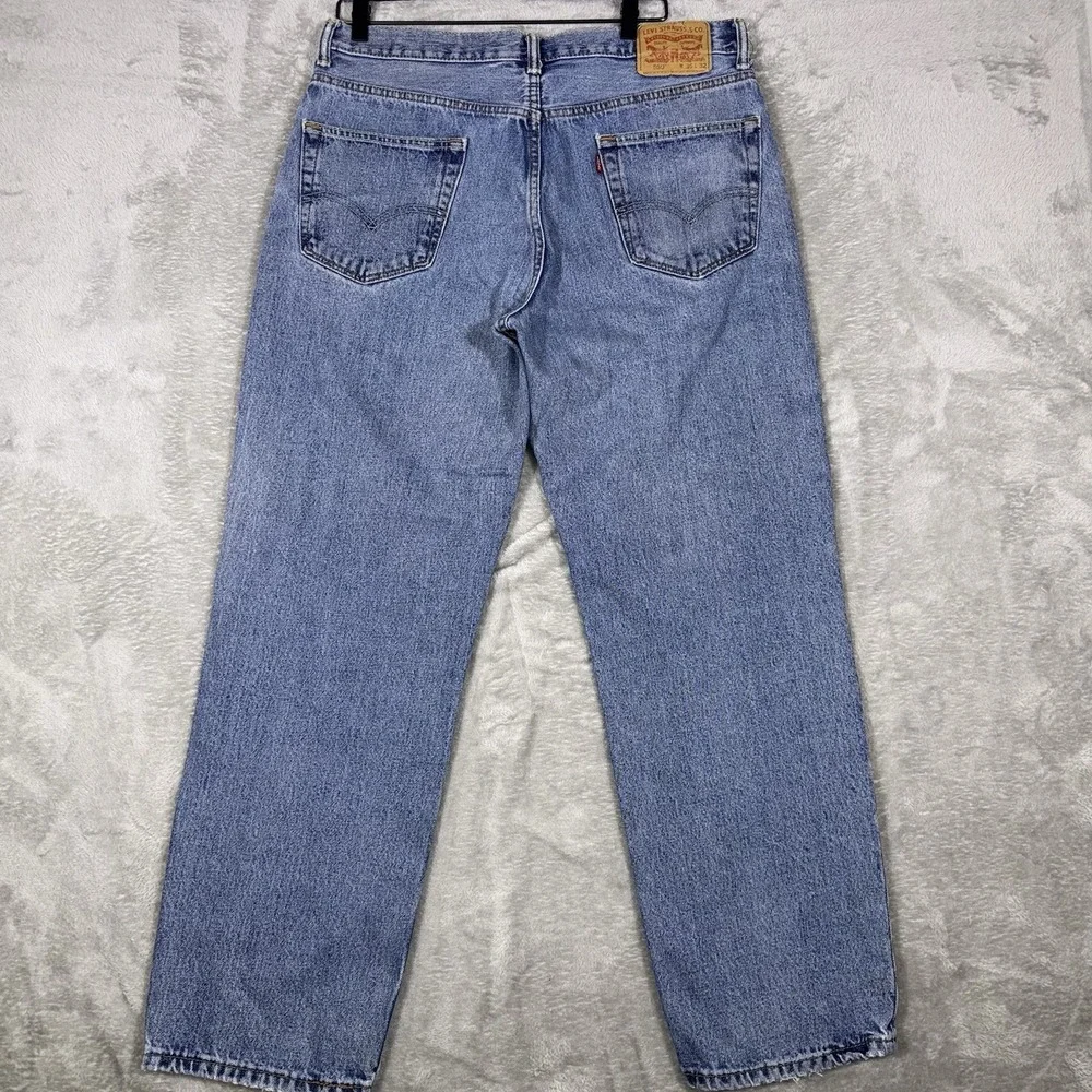 Levis Jeans 550 Relaxed Mens 36x30 Blue‎ Denim Pants Medium Wash (Tag36x32)
